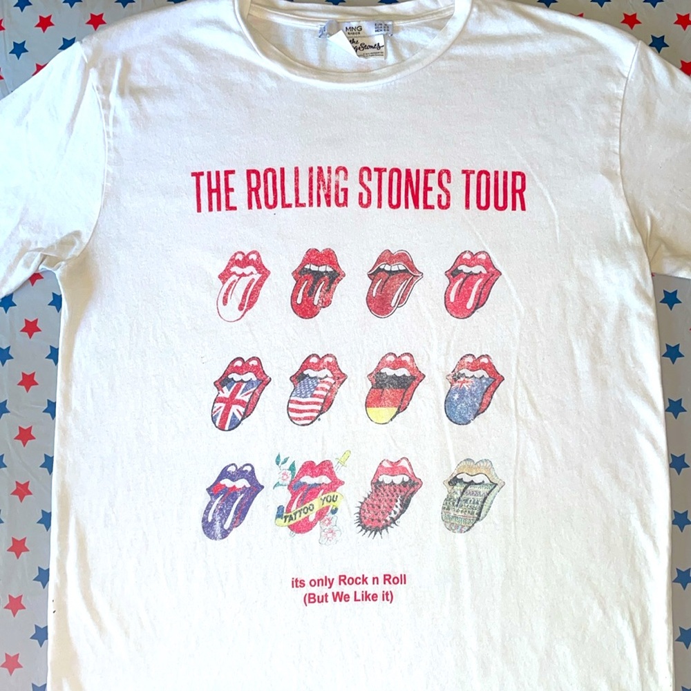 Rolling Stones classic tongues T-shirt